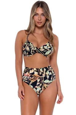 Sunsets Retro Retreat Hannah High Waist Bottom