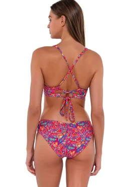 Sunsets Rue Paisley Brandi Bralette Top