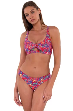 Sunsets Rue Paisley Brandi Bralette Top