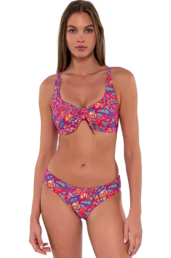 Sunsets Rue Paisley Brandi Bralette Top