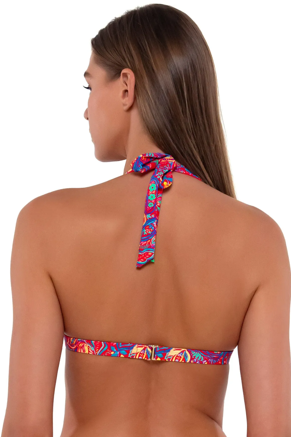 Sunsets Rue Paisley Faith Halter Top
