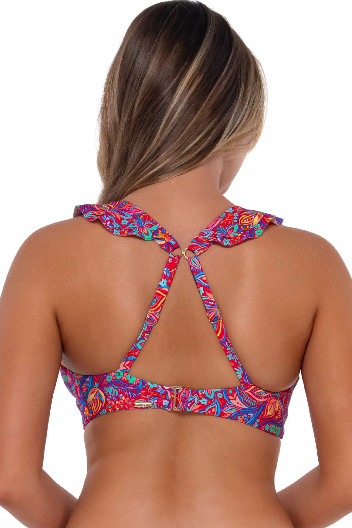 Sunsets Rue Paisley Willa Wireless Top
