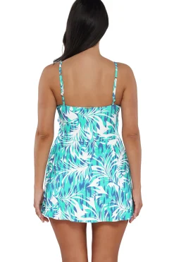 Sunsets Sea Breeze Sandbar Rib Naomi Swim Dress One Piece