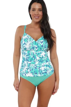 Sunsets Sea Breeze Sandbar Rib Serena Tankini Top