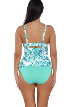 Sunsets Sea Breeze Sandbar Rib Serena Tankini Top