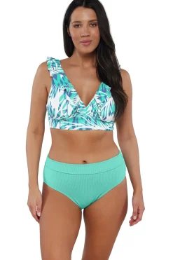 Sunsets Sea Breeze Sandbar Rib Willa Wireless Top