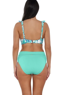 Sunsets Sea Breeze Sandbar Rib Willa Wireless Top