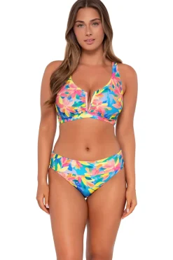 Sunsets Shoreline Petals Hannah High Waist Bottom