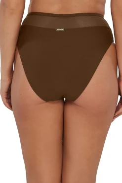 Sunsets Tiki Brown Annie High Waist Bottom