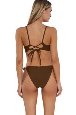 Sunsets Tiki Brown Everlee Tie Side Bottom