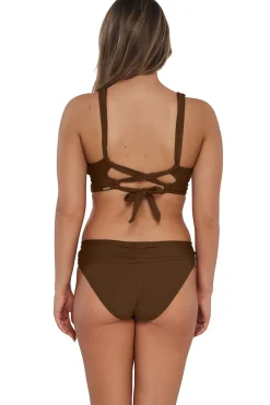 Sunsets Tiki Brown Unforgettable Bottom