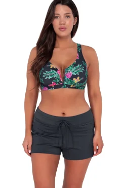 Sunsets Twilight Blooms Vienna V-Wire Top