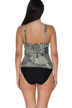 Sunsets Venice Seagrass Texture Elsie Tankini Top