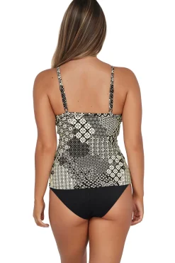 Sunsets Venice Seagrass Texture Forever Tankini Top