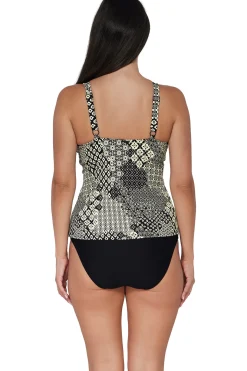 Sunsets Venice Seagrass Texture Forever Tankini Top