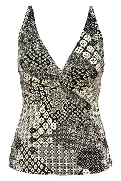 Sunsets Venice Seagrass Texture Forever Tankini Top