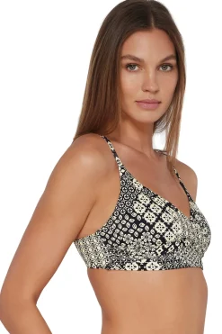 Sunsets Venice Seagrass Texture Lyla Bralette Top