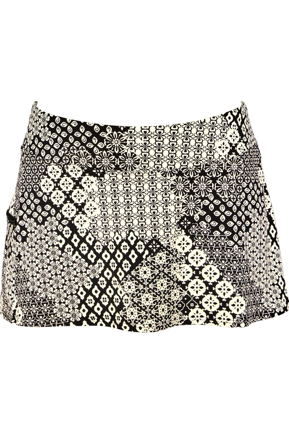 Sunsets Venice Seagrass Texture Sporty Swim Skirt Bottom