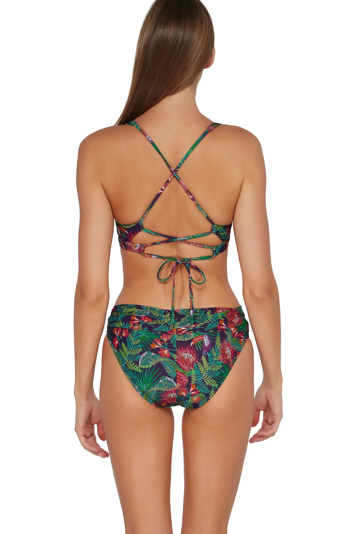 Sunsets Welcome To Rio Brandi Bralette Top