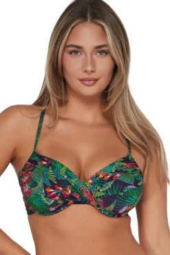 Sunsets Welcome To Rio Crossroads Underwire Top