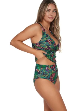 Sunsets Welcome To Rio Elsie Tankini Top