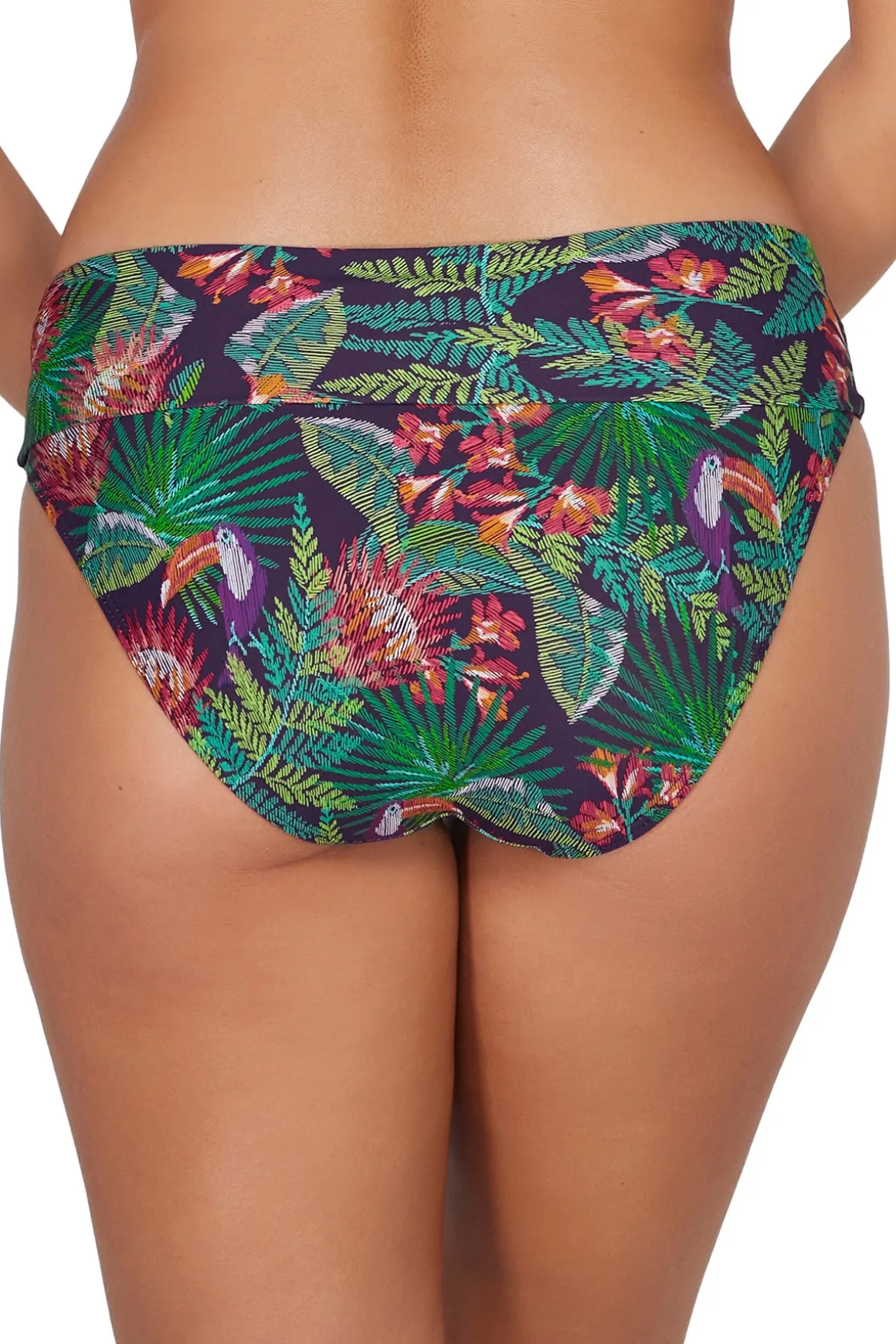Sunsets Welcome To Rio Hannah High Waist Bottom