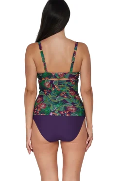 Sunsets Welcome To Rio Serena Tankini Top