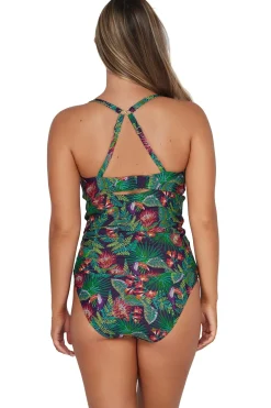 Sunsets Welcome To Rio Zuri V-Wire Tankini Top