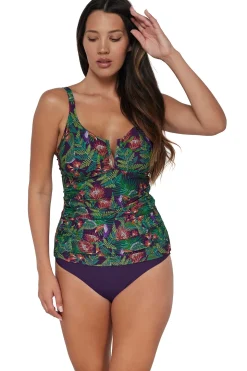 Sunsets Welcome To Rio Zuri V-Wire Tankini Top