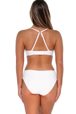 Sunsets White Lily Kauai Keyhole Top